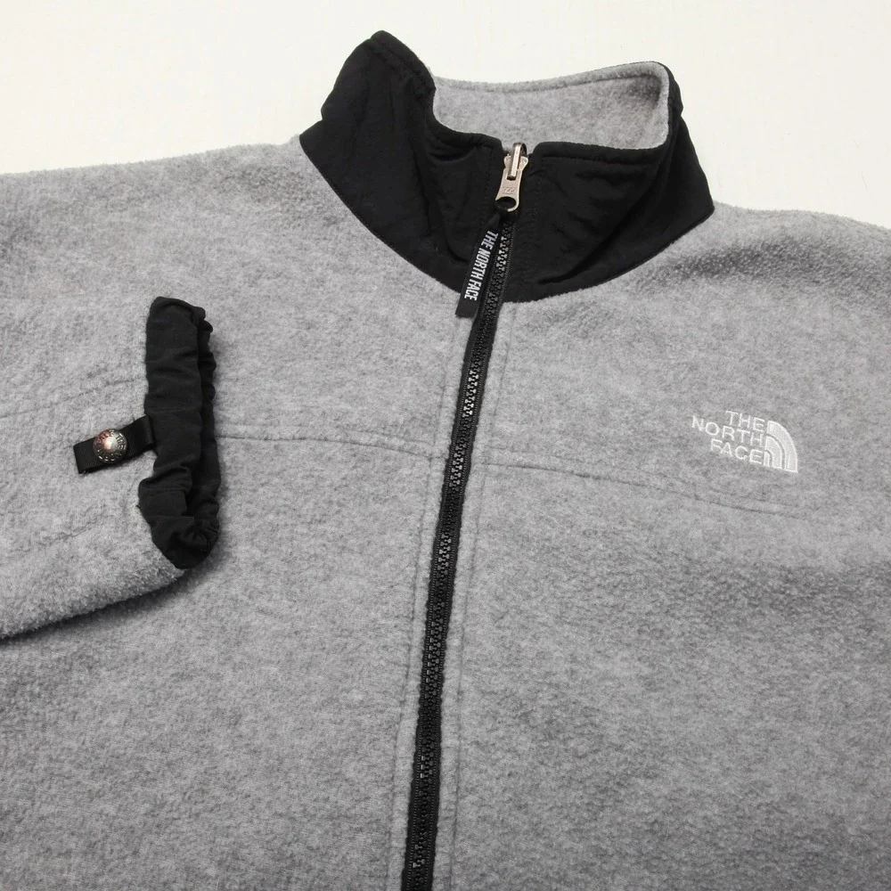 Vintage The North Face Jacket Mens Medium Polartec Full Zip Fleece Made USA 90s